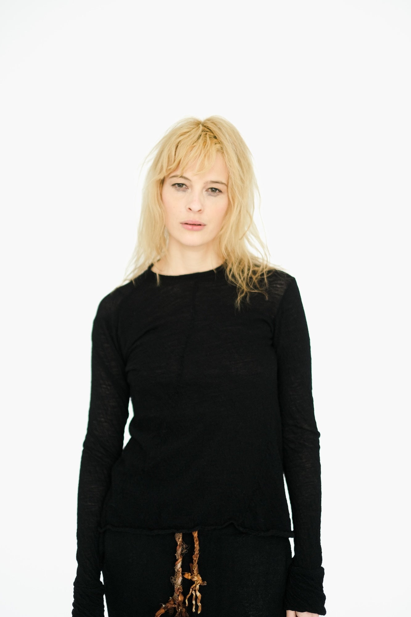 Wooly T-Shirt,  Black