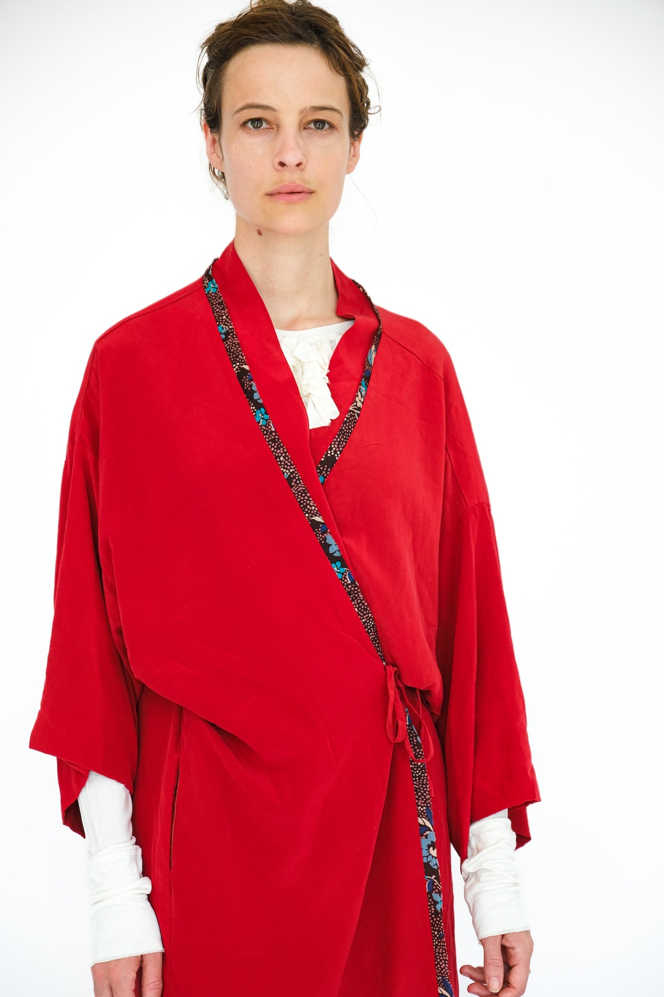 Double Kimono, Crimson