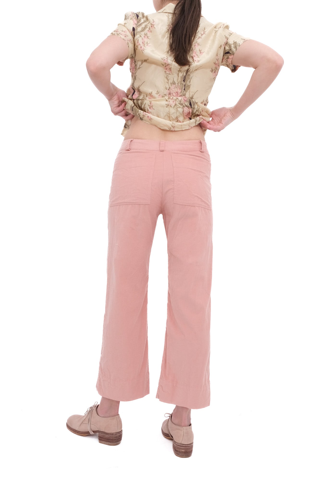 Corduroy Trousers - Rose