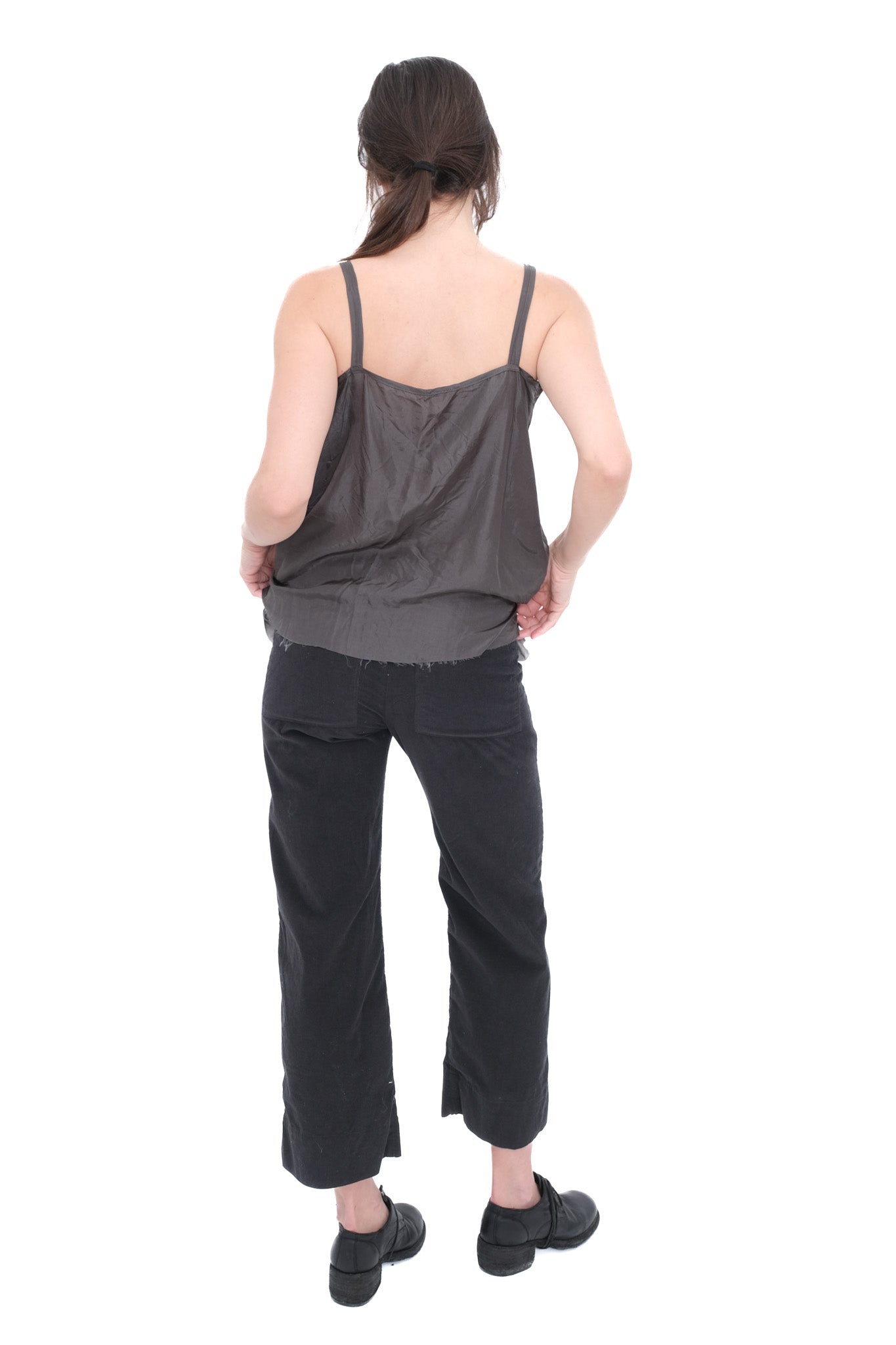 Corduroy Trousers - Black