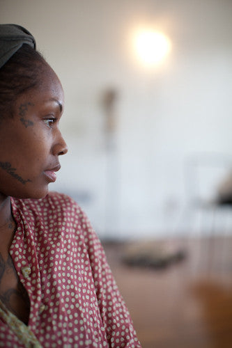 lakeisha in red dress