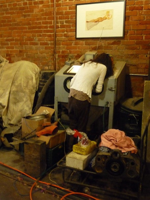 sandblasting hardware