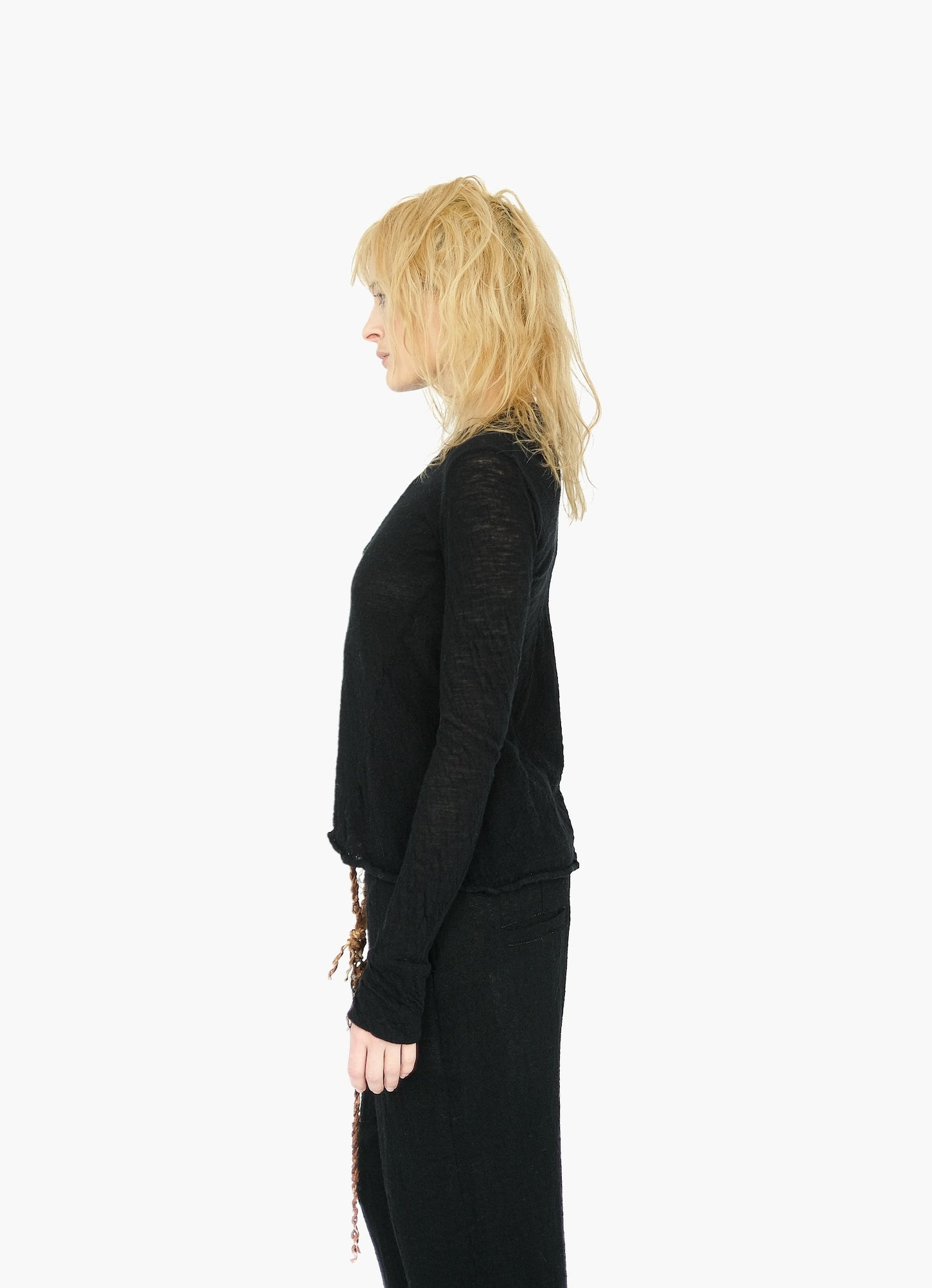 Wooly T-Shirt,  Black