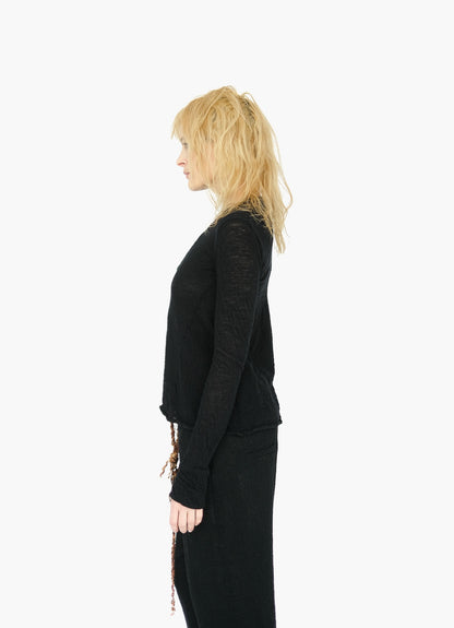 Wooly T-Shirt,  Black